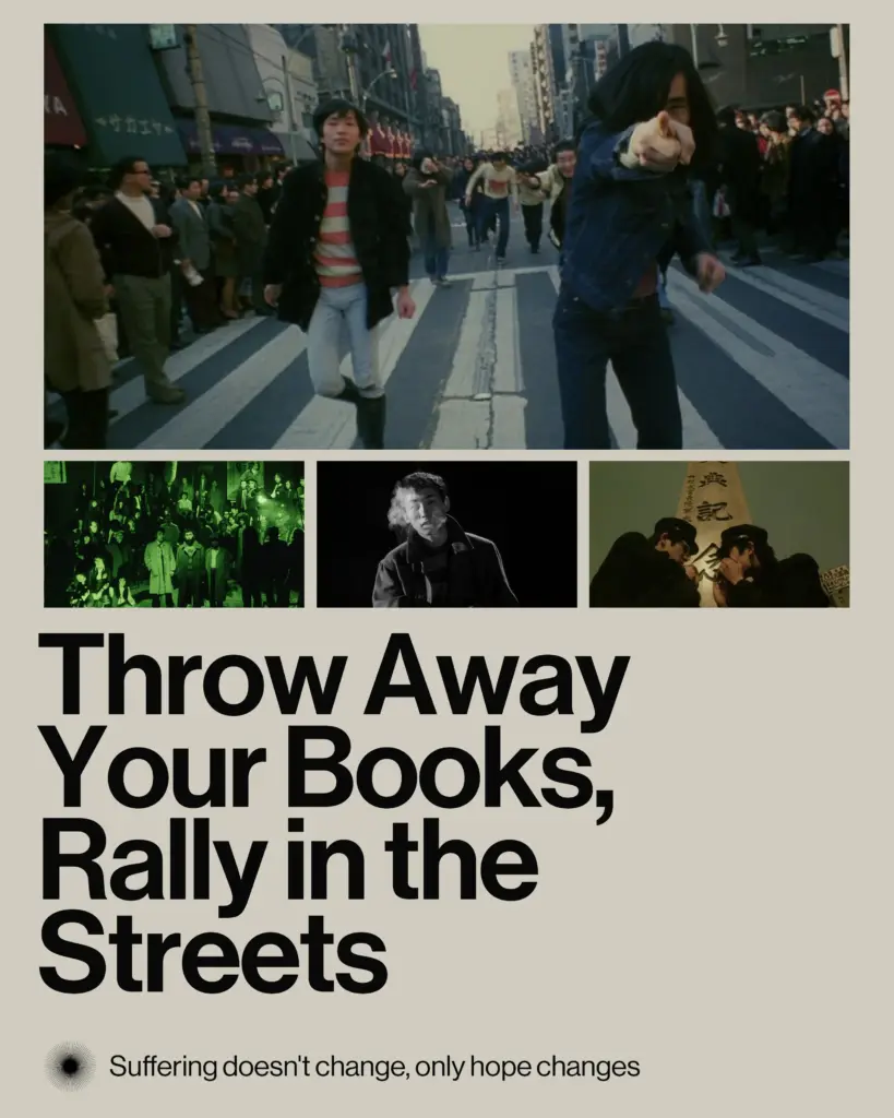 Throw Away Your Books, Rally in the Streets